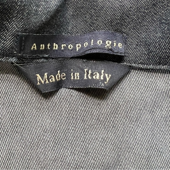 Anthropologie Jean Jacket Size M - Picture 4 of 5